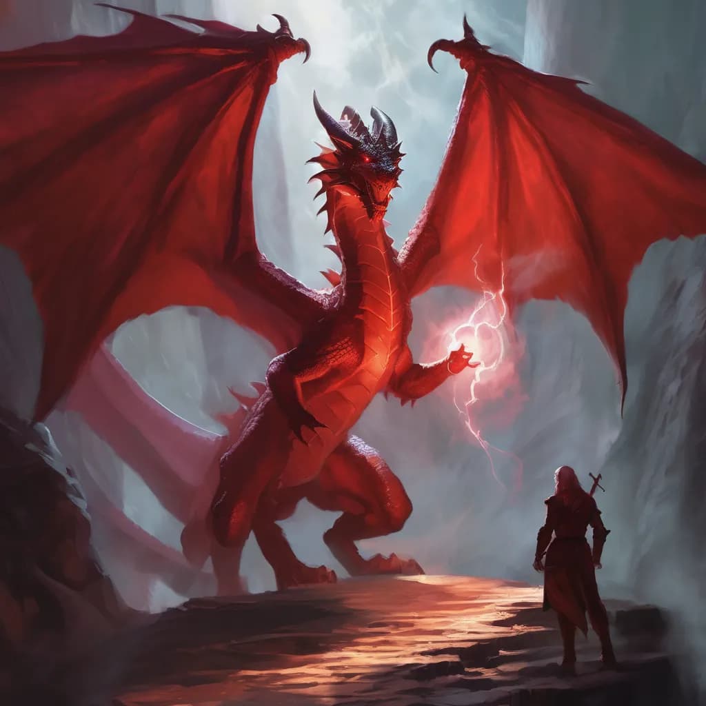 Draghi Rossi in Dungeons & Dragons: Generatori di Nomi e Lore