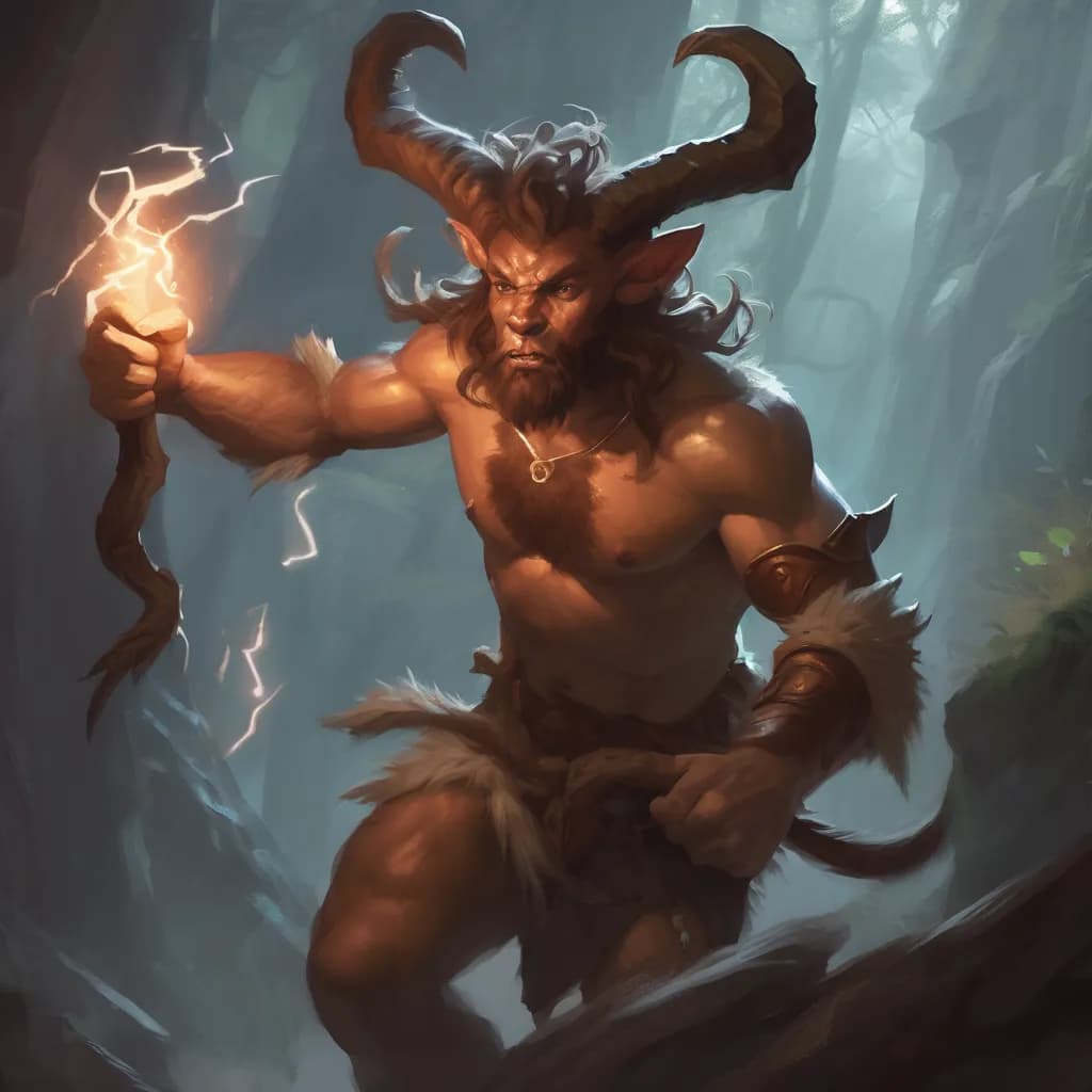 Satyrs en Dungeons & Dragons: Nombres y Lore