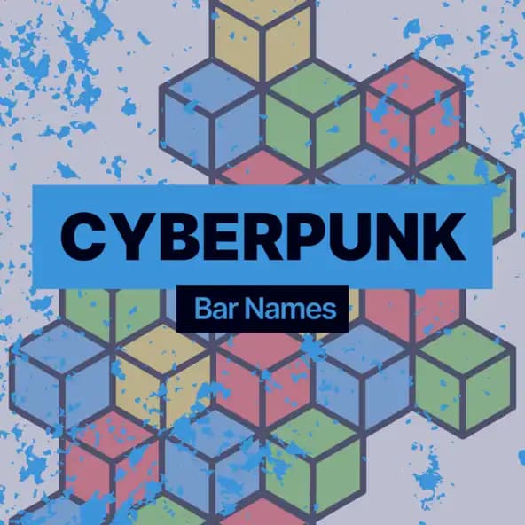 Nomi di bar Cyberpunk