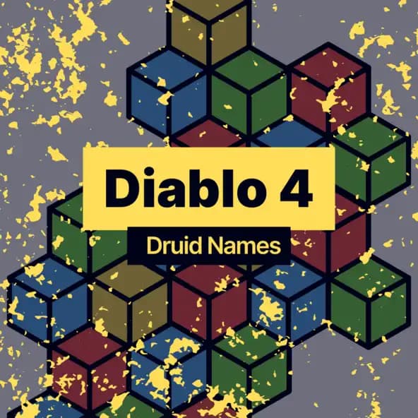 Nombres de Druidas en Diablo 4